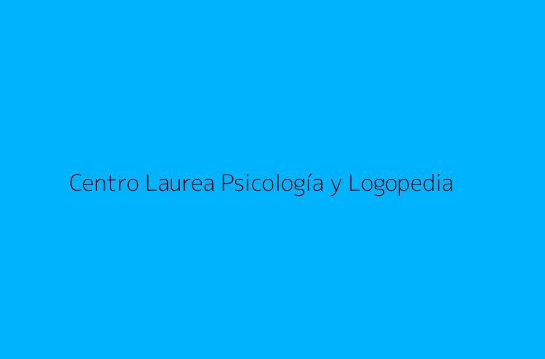 Centro Laurea Psicología y Logopedia